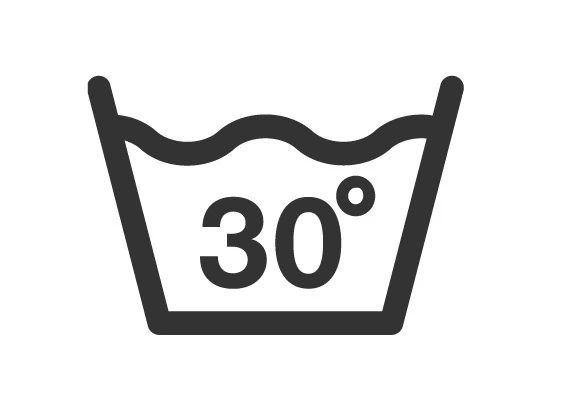 Prać w temperaturze do 30°C Prać w temperaturze do 30°C