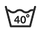 Prać w temperaturze do 40°C