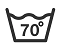 Prać w temperaturze do 70°C