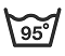 Prać w temperaturze do 95°C